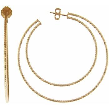 Image of Boucles oreilles Orusbijoux Boucles D Oreilles Créoles Deux Anneaux Grand Modèle Argent