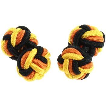 Image of Boutons de manchettes Clj Charles Le Jeune Passementerie Dallas Orange