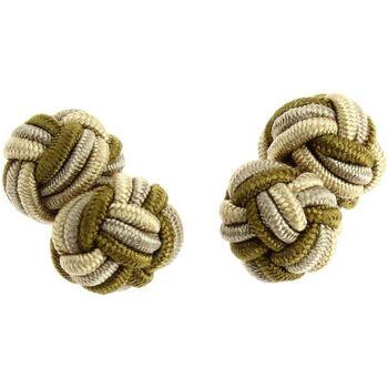 Image of Boutons de manchettes Clj Charles Le Jeune Passementerie Kent Bronze
