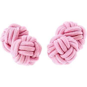 Image of Boutons de manchettes Clj Charles Le Jeune Passementerie RONDO Rose