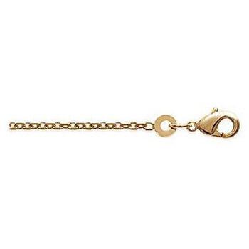 Image of Collier Brillaxis Chaîne plaqué or 42cm