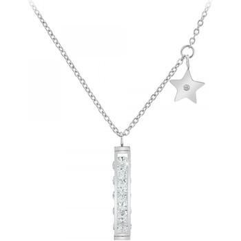 Image of Collier Sc Crystal BD2687-ARGENT-DIAMANT