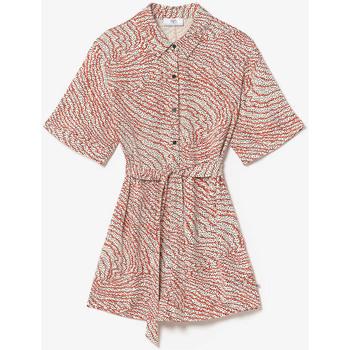 Image of Combinaisons Le Temps des Cerises Combi-short zely à motif orange et noir