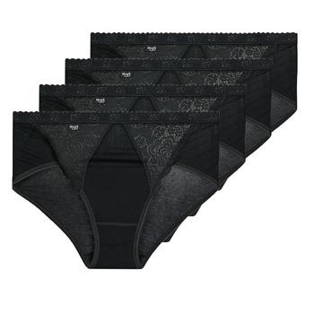 Image of Culottes & slips Sloggi CHIC MIDI PACK X4