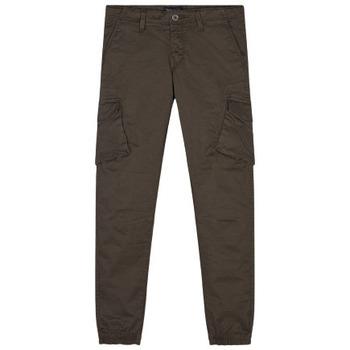 Image of Ensembles enfant Teddy Smith PANTALON CARGO BATTLE TWILL JUNIOR - KAKI BELUGA - 10 ans