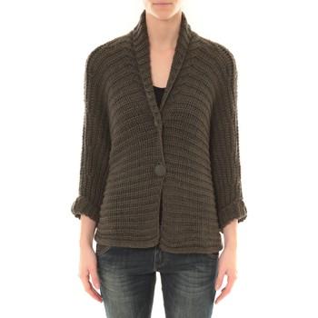 Image of Gilet Barcelona Moda Gilet Court 2 Boutons Kaki