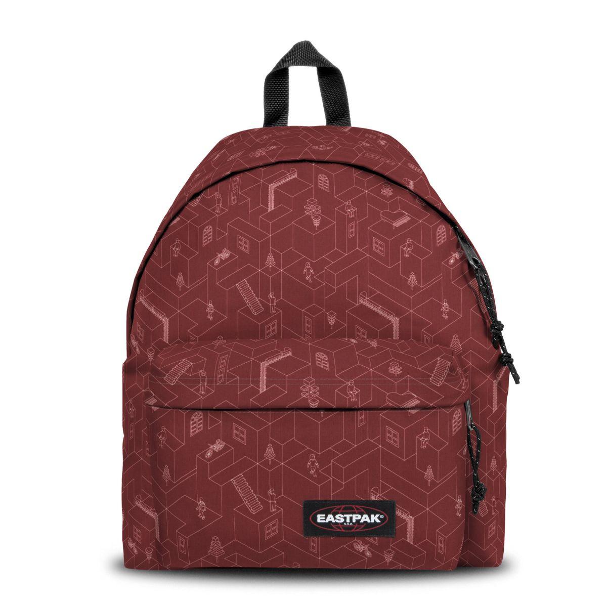 Image of Le Padded Pak'r C52 Blocks Brisk. Le sac iconique d'Eastpak garde les caractéristiques qui ont fait son succès : <br>- grand espace principal, <br>- dos et bretelles rembourrés, <br>- résistance à l'eau, <br>- poche frontale zippée. <br>Et toujours garant