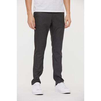 Image of Pantalon Lee Cooper Pantalon chino NEILS Anthracite / Bordeaux L32