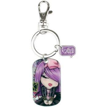 Image of Porte clé Kontiki Porte clés plaque déco Kimmidoll Love Eve Elle