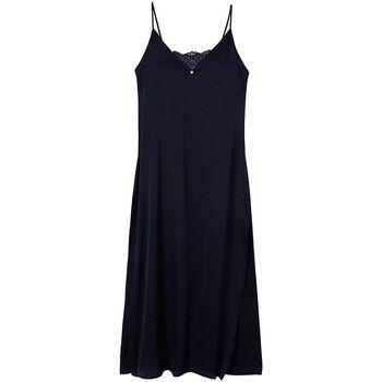 Image of Pyjamas / Chemises de nuit Pomm'poire Nuisette bleu marine Ipomée