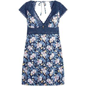 Image of Pyjamas / Chemises de nuit Pomm'poire Nuisette marine Eve