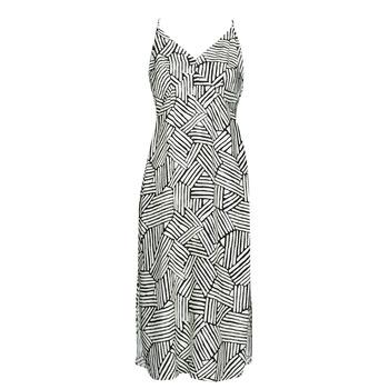 Image of Robe Superdry VINTAGE MIDI HALTER SLIP DRESS