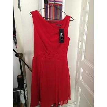 Image of Robe courte Sans marque Très jolie robe en mousseline de soie, jamais portée