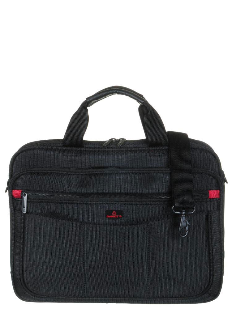 Image of Serviette en nylon par Davidt's.Elle se compose d'un compartiment zippé, matelassés pour votre PC16' avec poche interne pour tablette.A l'extérieur, une poche dorsale et deux poches avant zippées dont une organisée avec une poche téléphone, trois emplacem