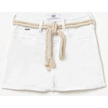 Image of Short enfant Le Temps des Cerises Short tiko taille haute blanc
