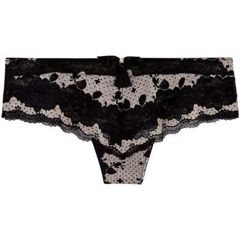 Image of Shorties & boxers Pomm'poire Shorty string noir Panache