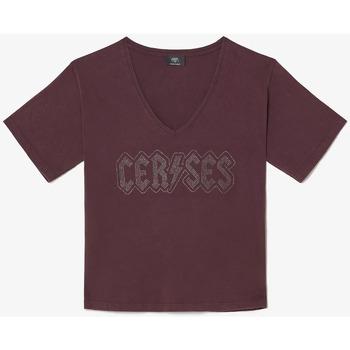 Image of T-shirt Le Temps des Cerises T-shirt kara lie de vin