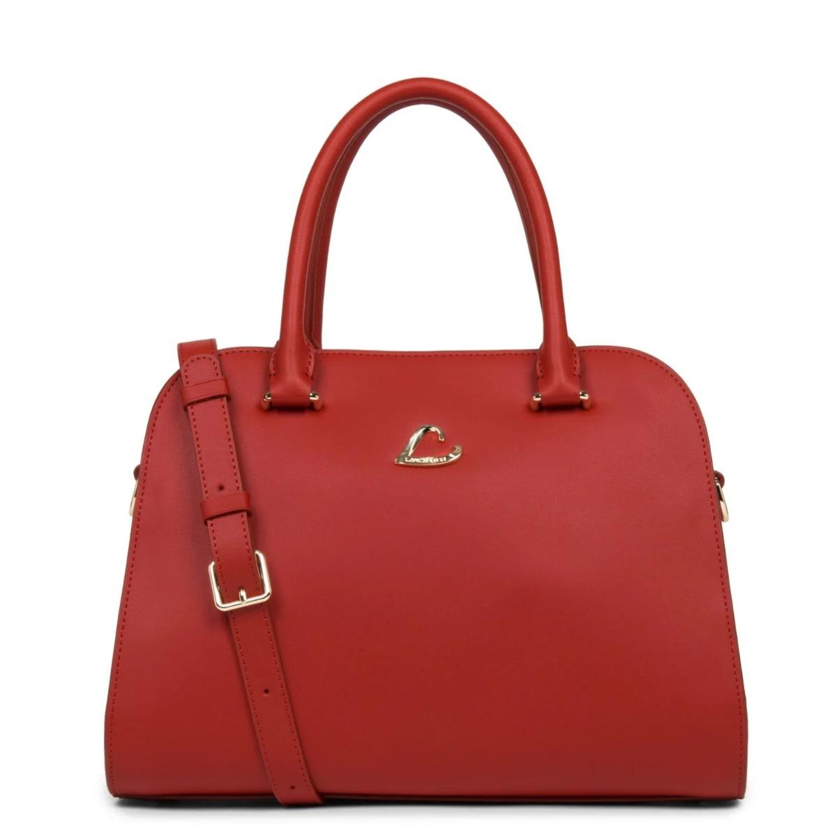 Image of <div data-content-type="html" data-appearance="default" data-element="main"><p>Sac à main Lancaster <strong>City Philos</strong> en cuir lisse. <br />A l'intérieur, deux poches plates et une poche zippée. <br />Bandoulière amov