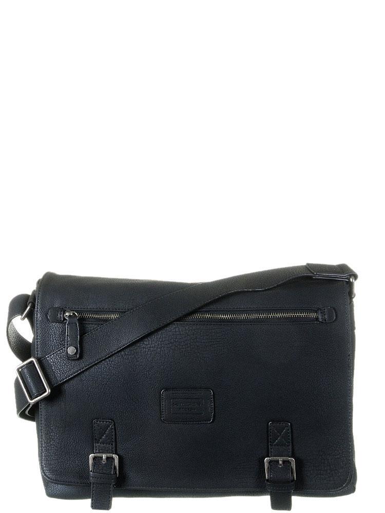 Image of <p>Besace pour PC 15" <strong>Wylson Alex</strong> en similicuir. <br />Cette besace classique protégera votre ordinateur 15 pouces dans une poche renforcée :<br />- Taille compartiment PC : L 35 x H 24 x E 02 cm.<br />Elle possède également de <strong>no