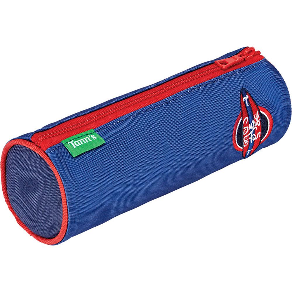 Image of <p>Les amoureux du bleu marine craqueront pour cette trousse <strong>Hugo</strong> de la marque <strong>Tann's</strong> qui se pare de détails rouges lumineux pour placer la rentrée sous le signe de la tendance surf !</p> <p>Matière éco-responsable : cett