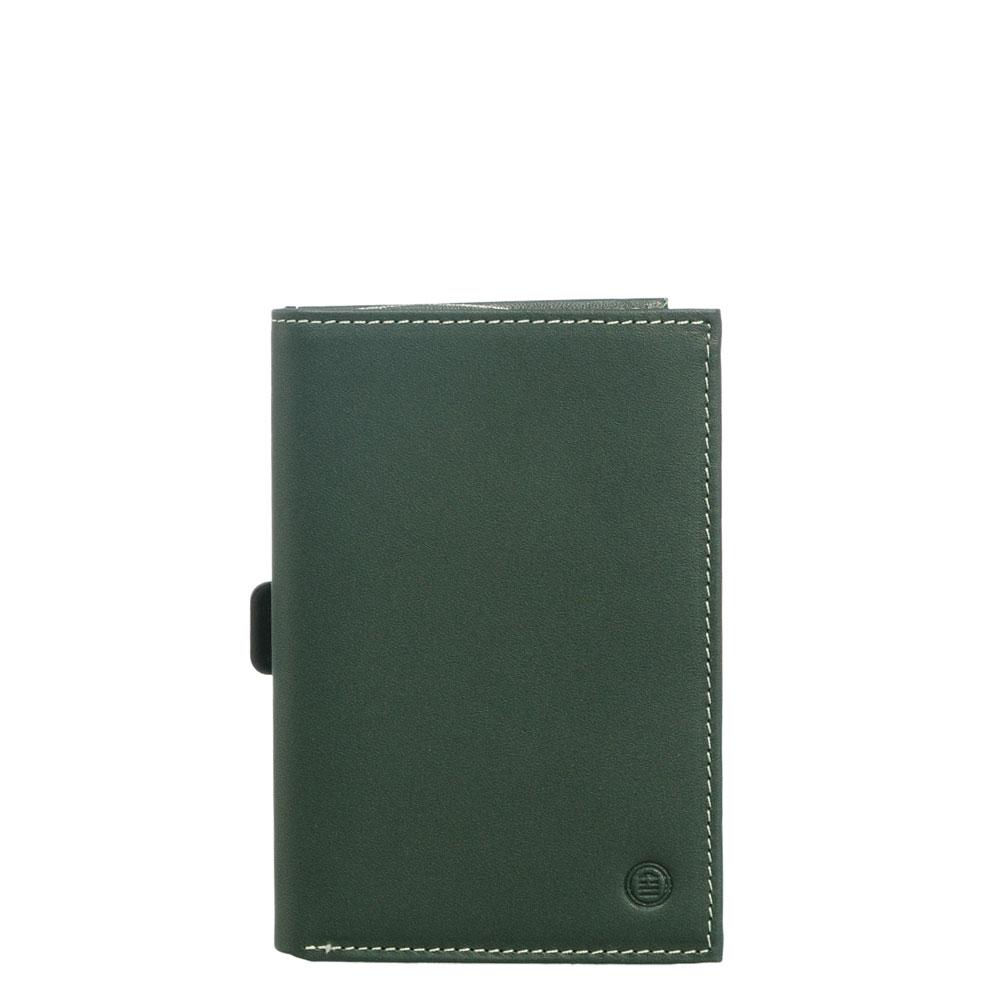 Image of <p>Portefeuille à deux volets <strong>Serge Blanco Illinois</strong> en cuir lisse. <br />Un <strong>format compact</strong> qui comprend une poche plate transparente, idéale pour carte d'identité ou permis de conduire, une poche zippée pour la monnaie,<s