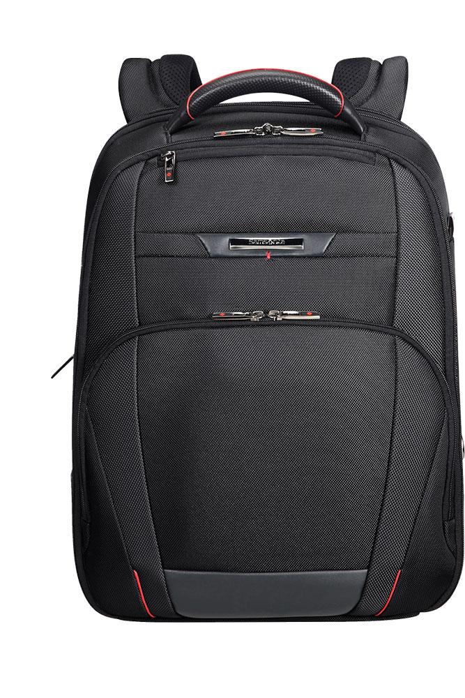 Image of <p>Sac à dos extensible PC 15.6" Samsonite Pro-Dlx 5 en nylon balistique garni de cuir. <br />Légèreté et fonctionnalités associées à des compartiments de rangement haut de gamme pour ce sac à dos business. <br />Son fond est extensible de 5 cm grâce à un